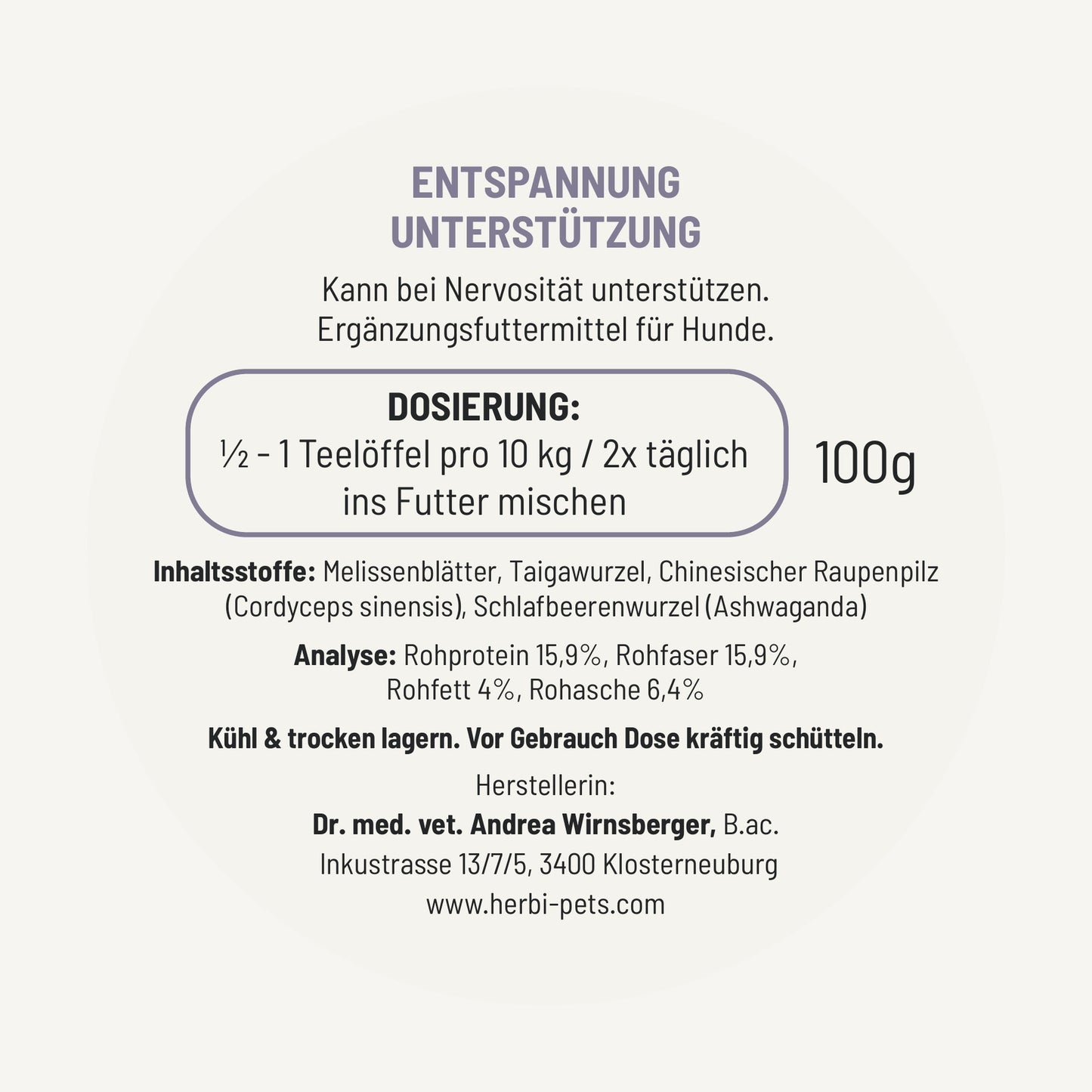 HERBI "ENTSPANNUNG"