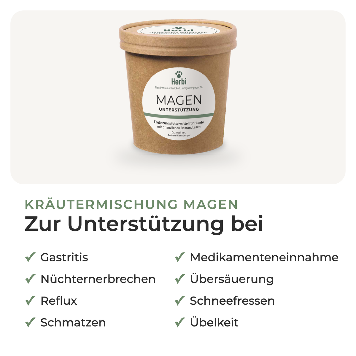 Kräutermischung MAGEN im Überblick