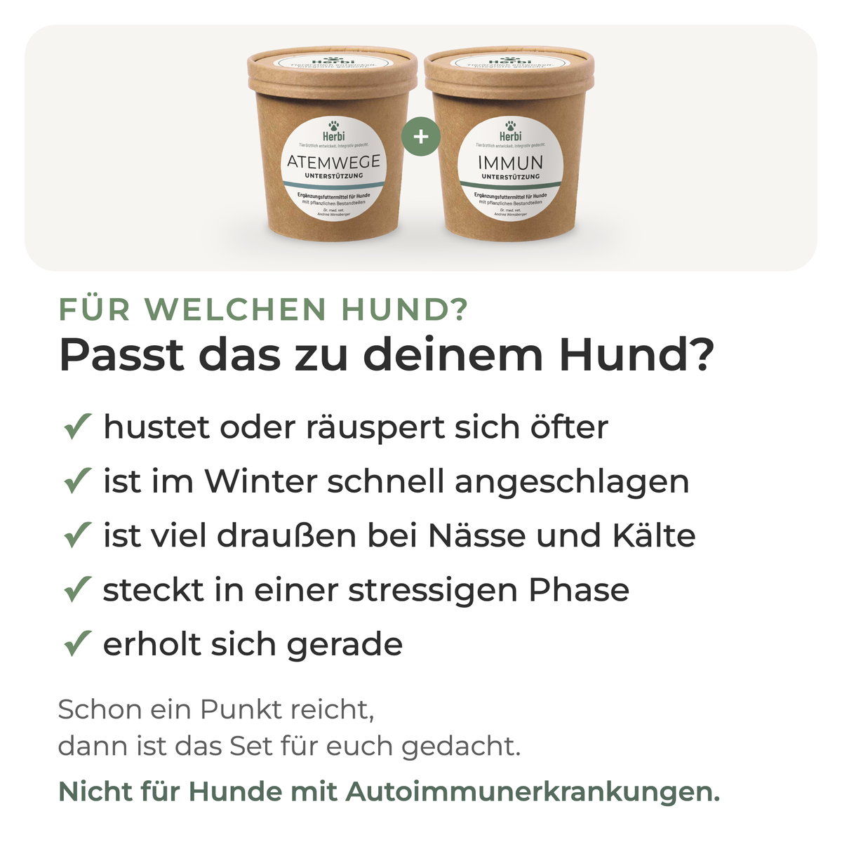 FIT DURCH DEN WINTER SET: für welchen Hund es passt