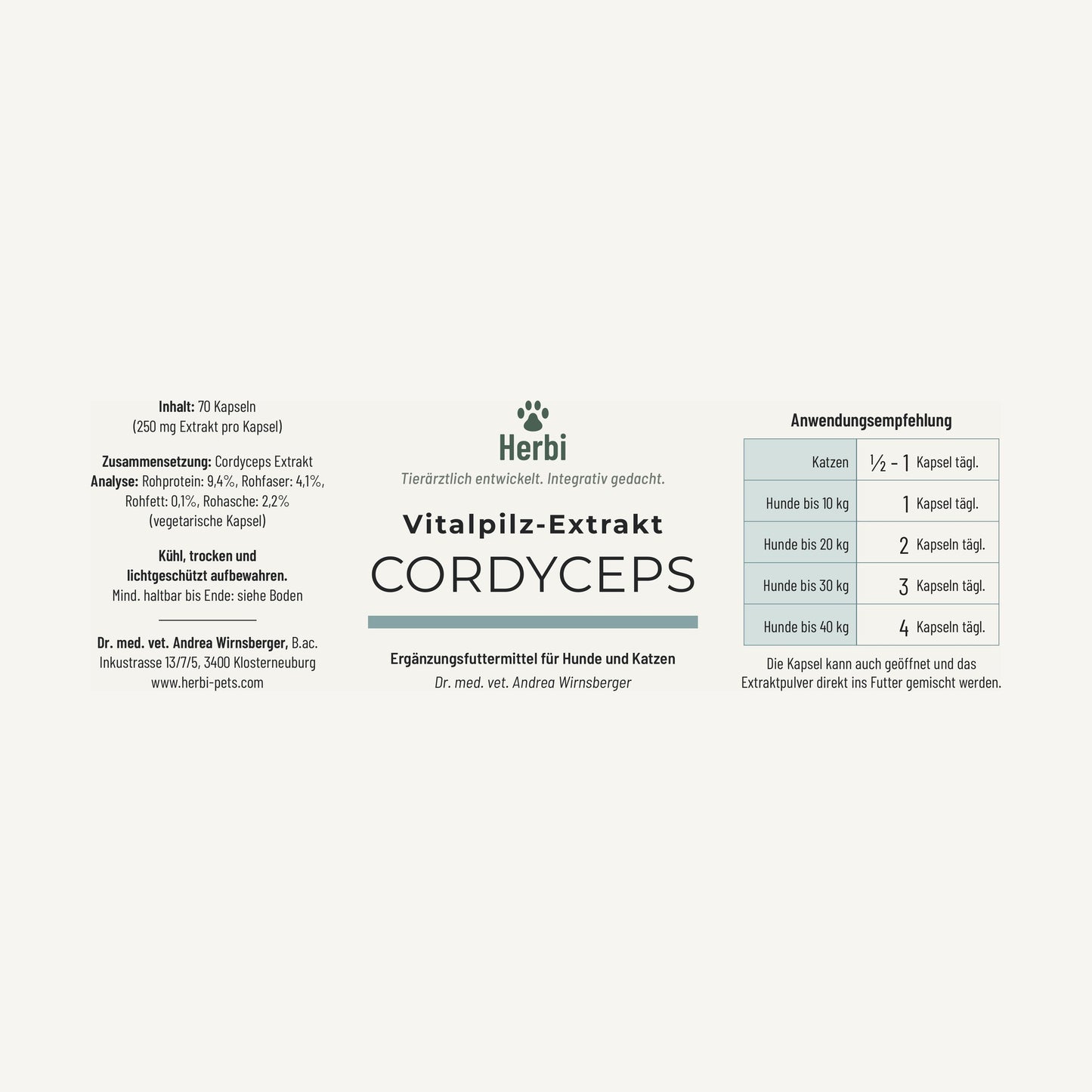 CORDYCEPS Vitalpilzextrakt