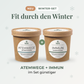 Neu: FIT DURCH DEN WINTER-SET, Kräutermischungen ATEMWEGE und IMMUN im Set